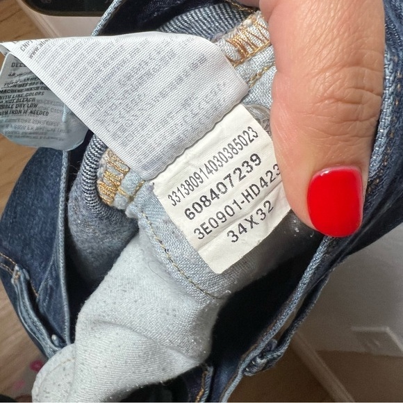 Hollister Straight Leg Zip Closure Jeans 34x32 - Picture 6 of 8